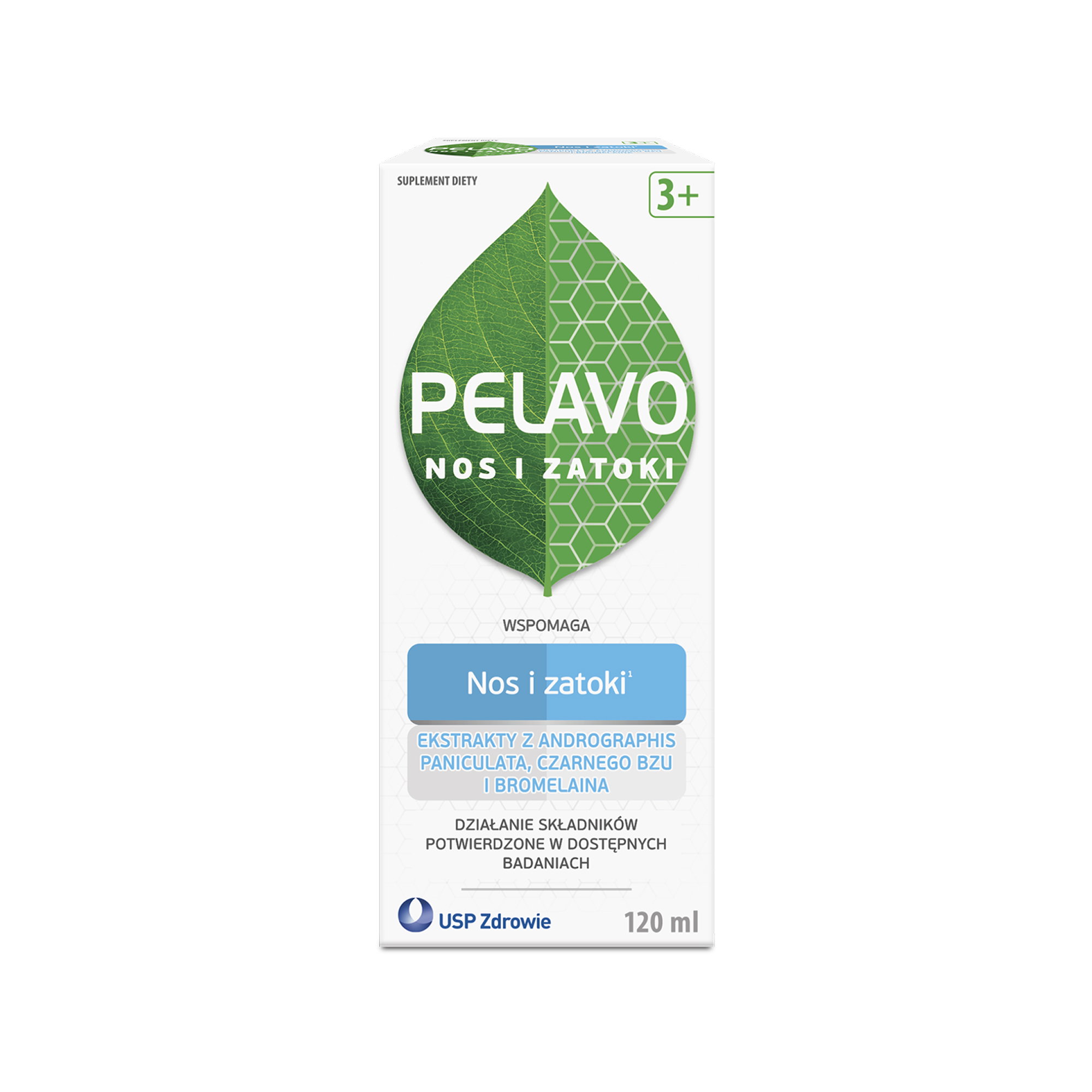 Pelavo Nos i Zatoki, syrop dla dzieci 3+ o smaku wiśniowym, 120 ml zdjęcie