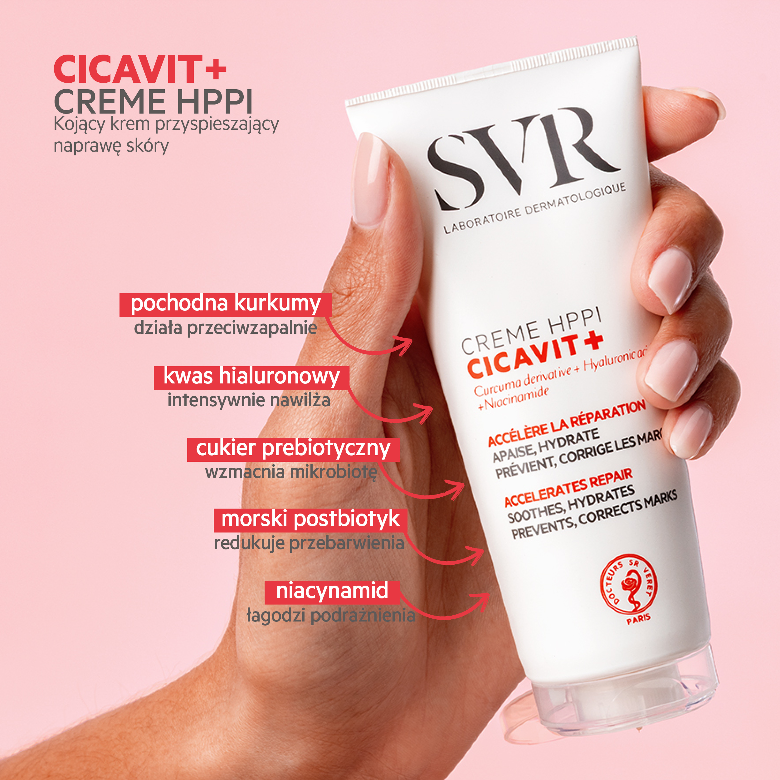 SVR Creme HPPI Cicavit+, krem kojąco-regenerujący, 100 ml