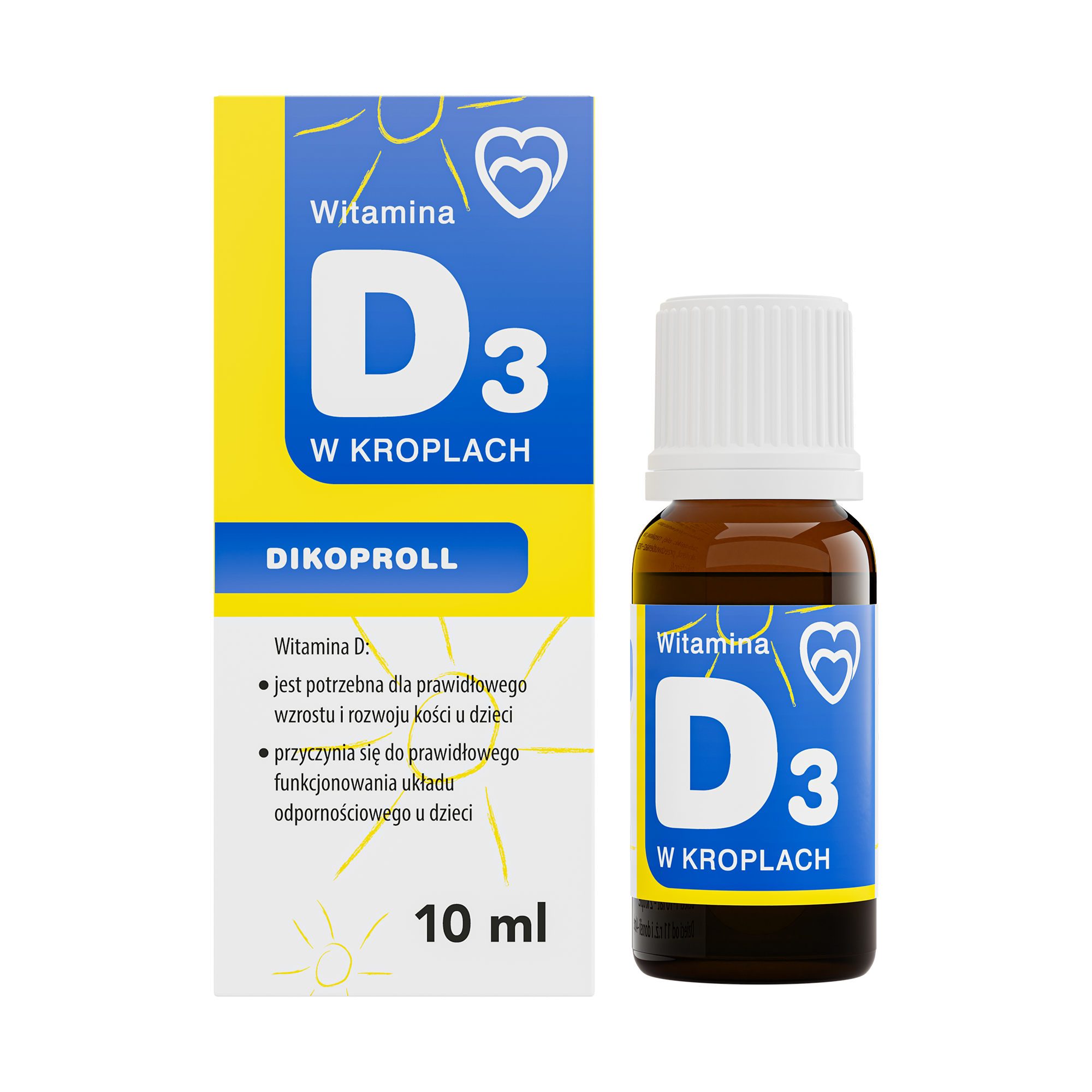 Witamina D3 Dikoproll, 10 ml
