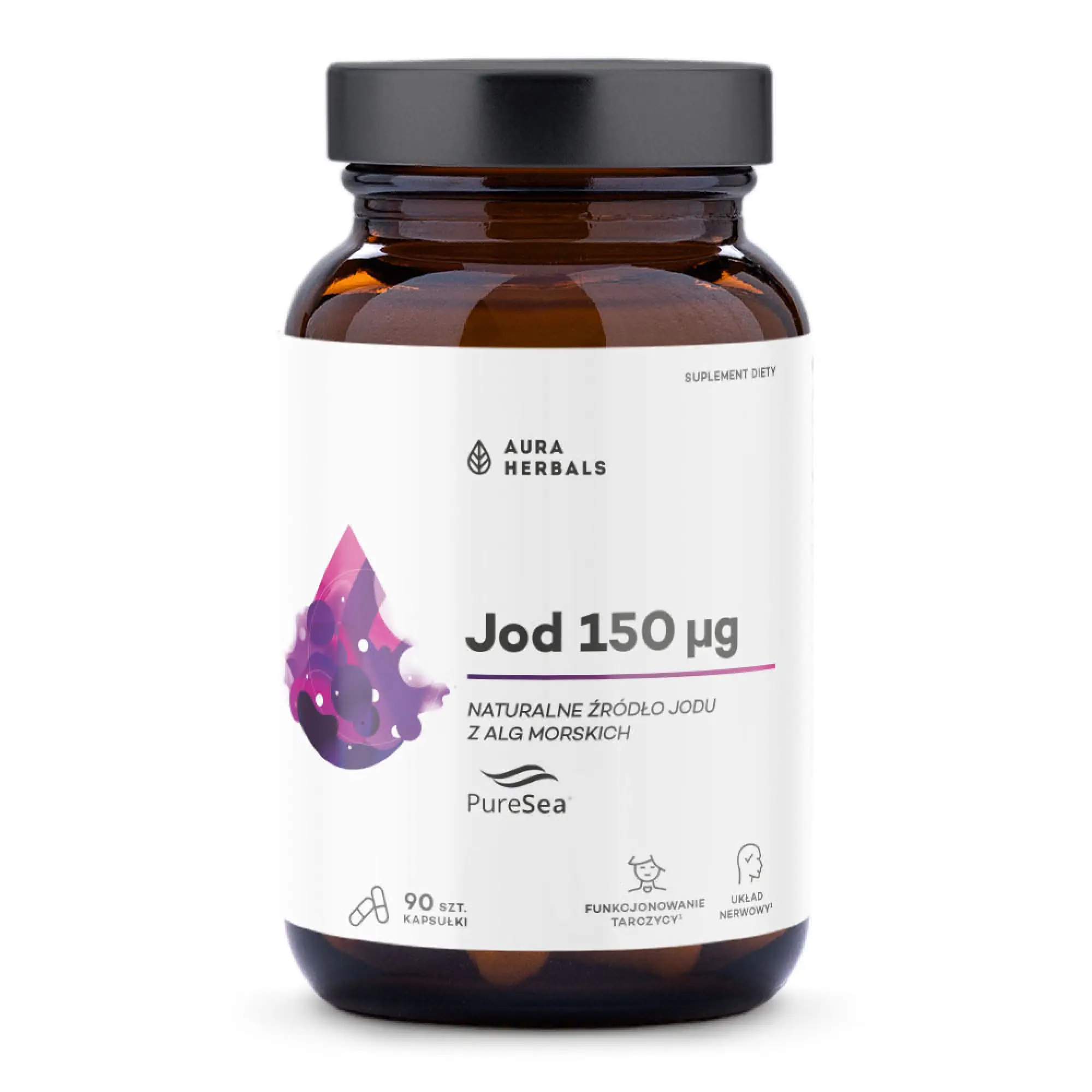 Jod 150 μg PureSea, 90 kapsułek zdjęcie