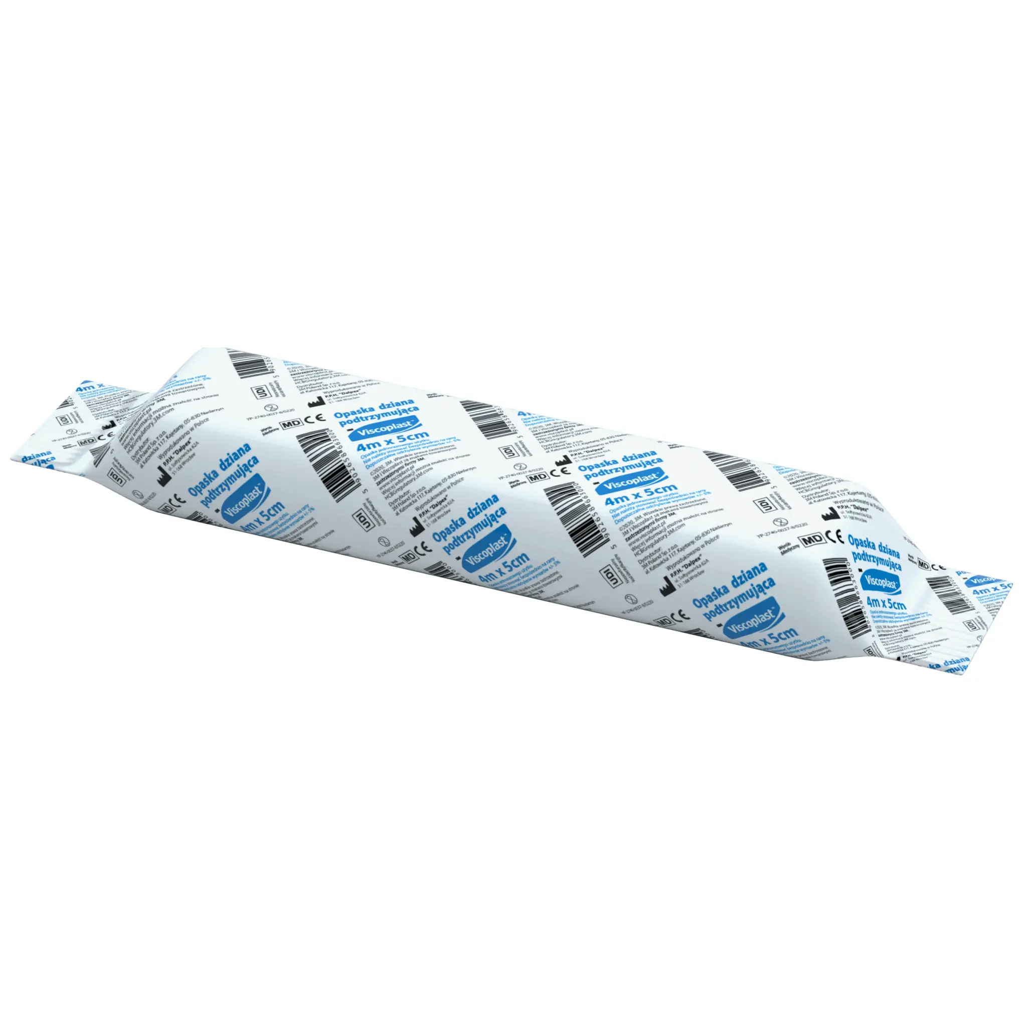 Viscoplast opaska podtrzymująca dziana 4m x 5cm 1 sztuka