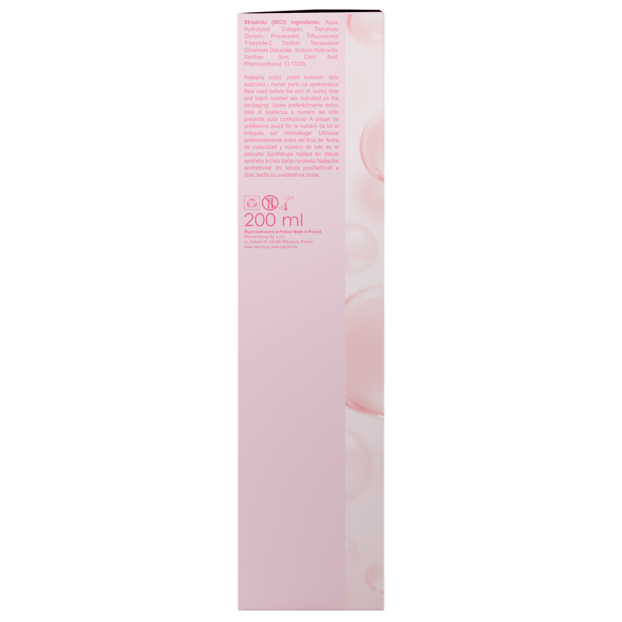 Nacomi Collagen Skin Drink-Plump Bounce Essence, 200 ml