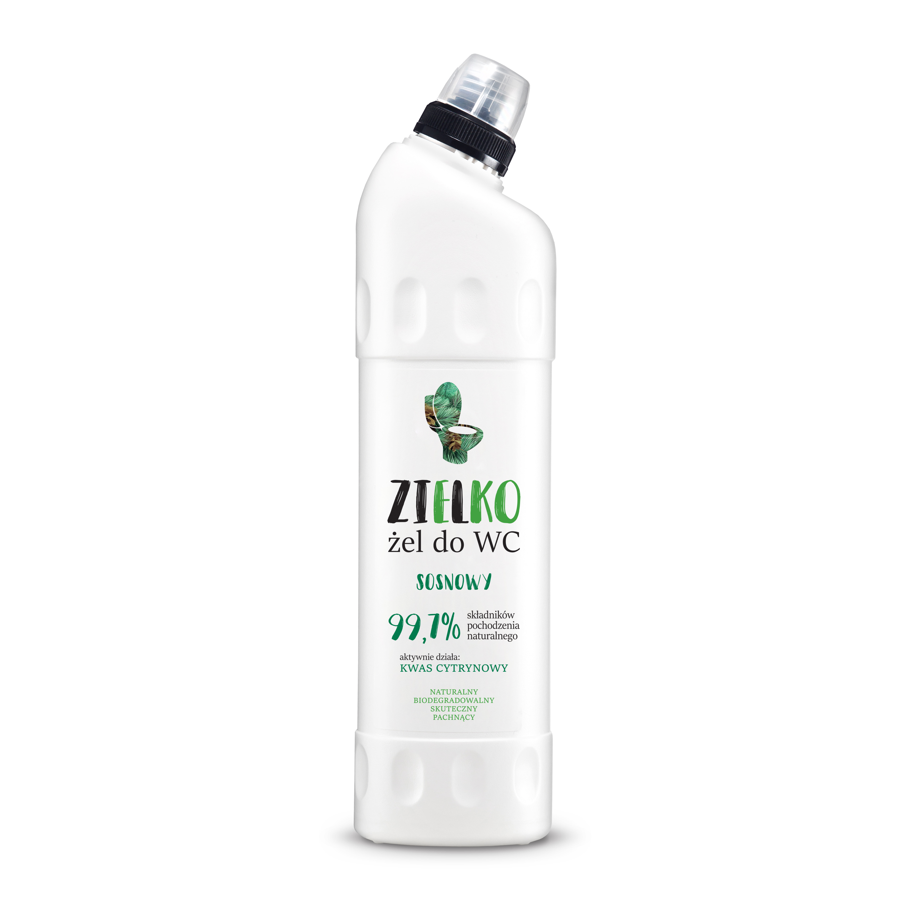 Zielko Żel do WC sosnowy, 75 ml zdjęcie