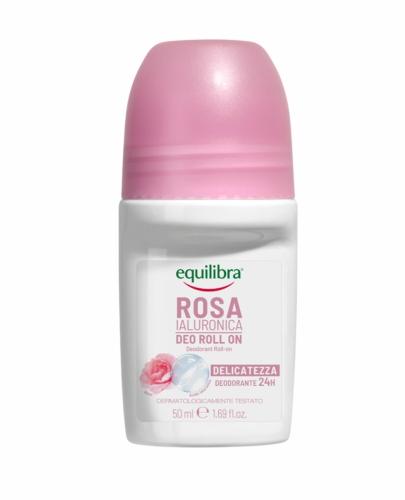 EQUILIBRA Różany dezodorant w kulce z kwasem hialuronowym, 50 ml zdjęcie