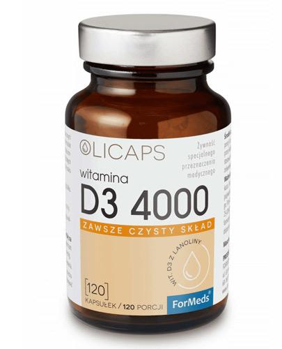 Formeds, Olicaps D3 4000, 120 kapsułek zdjęcie