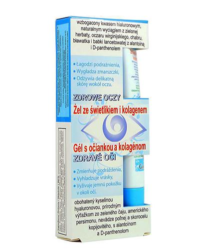 Gorvita Zdrowe Oczy Żel ze świetlikiem i kolagenem pod oczy, 20 ml - cena, opinie, składniki zdjęcie