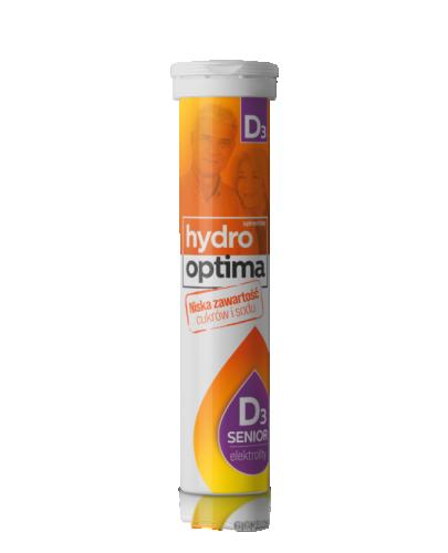 Hydrooptima Senior D3, 20 tabletek musujących zdjęcie