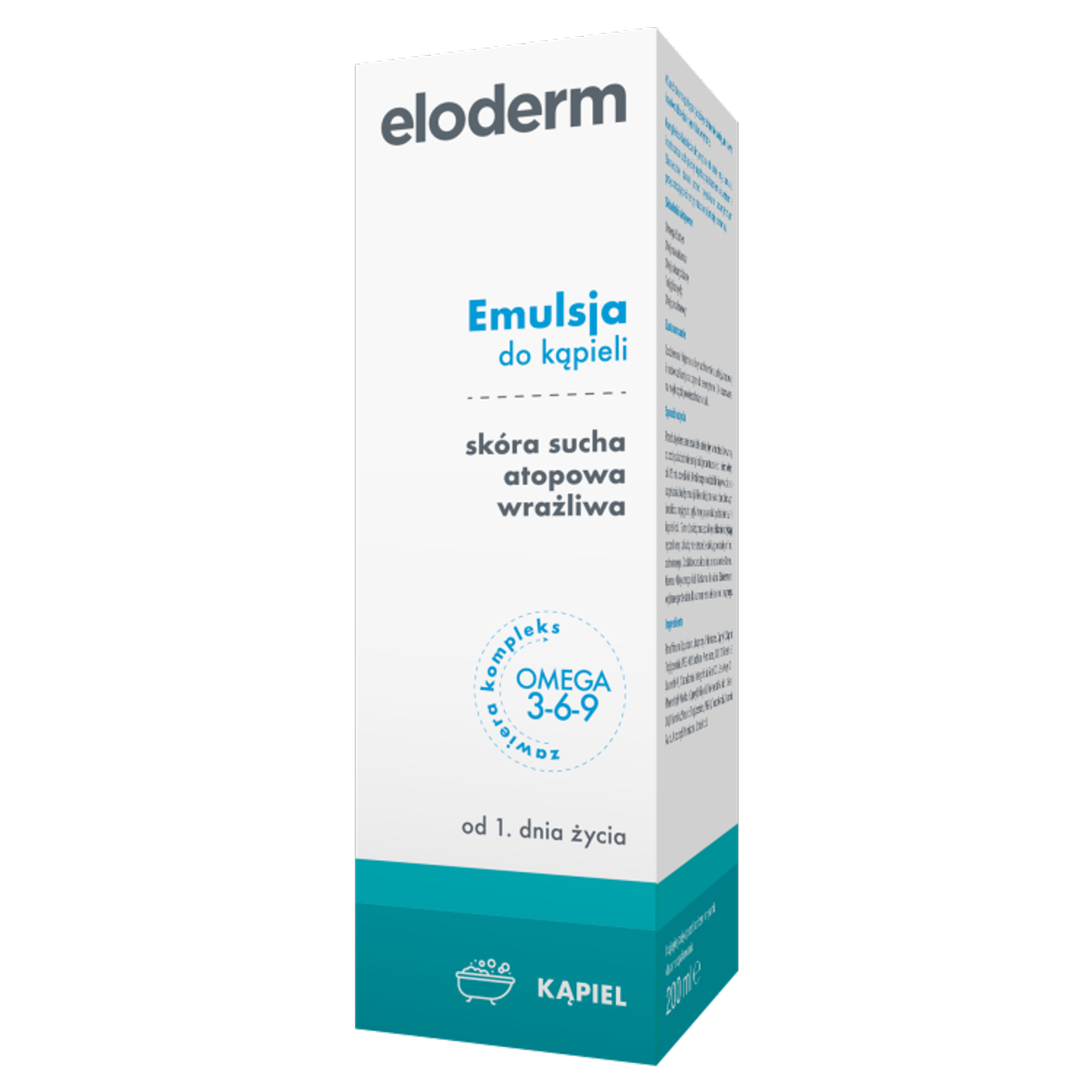 Eloderm emulsja do kąpieli, 200 ml zdjęcie