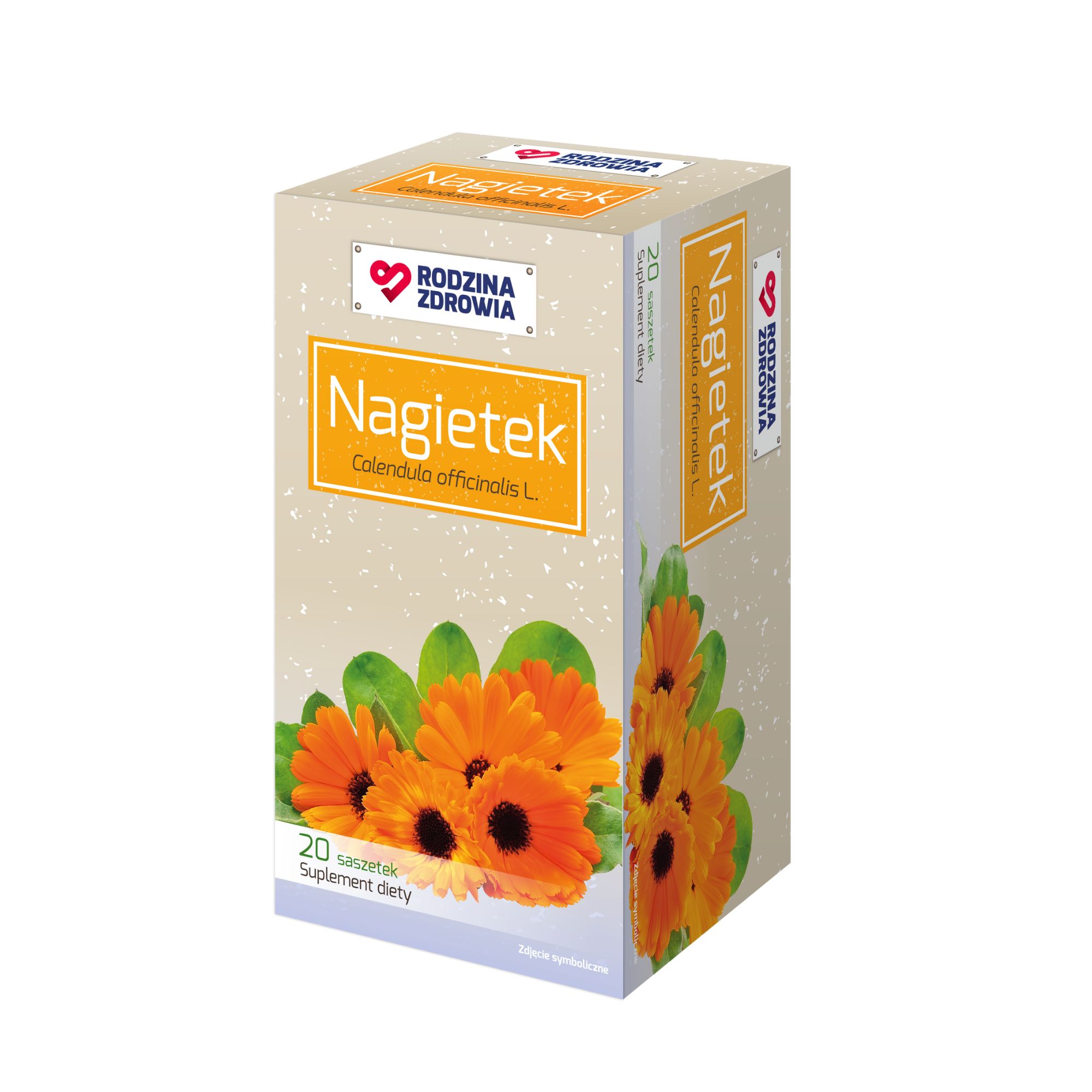 Rodzina Zdrowia, Nagietek, 20 saszetek zdjęcie