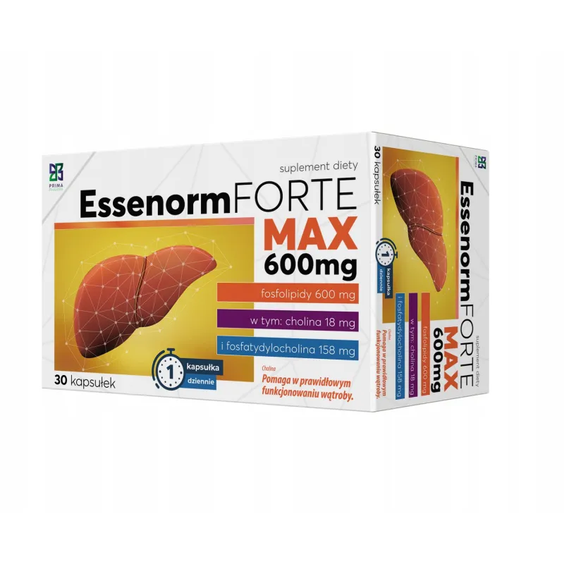 Prima Pharma Essenorm Fortemax, kapsułki, 30 sztuk zdjęcie