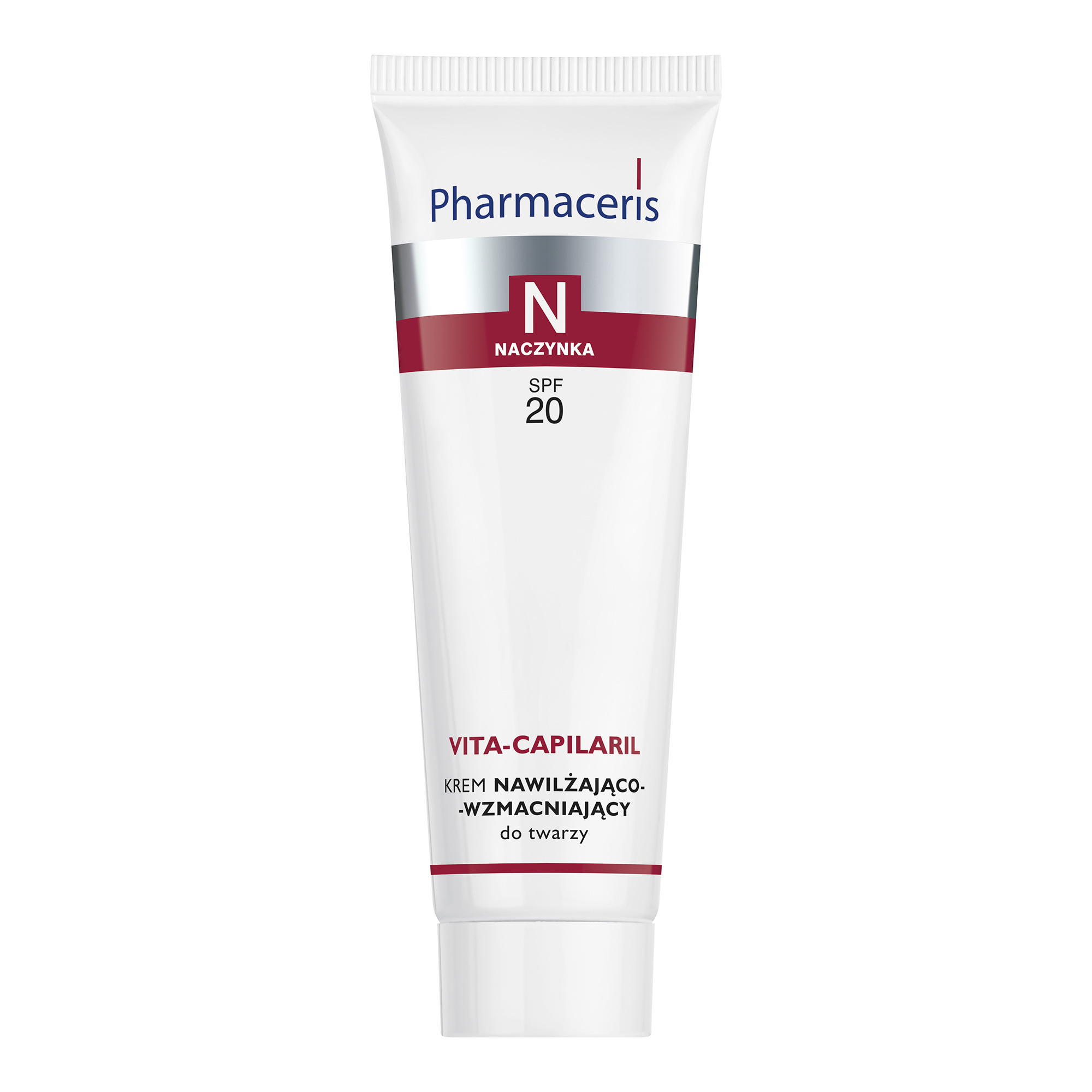 Pharmaceris N Vita-Capilaril, krem nawilżająco-wzmacniający, SPF 20, 50 ml