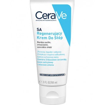 CERAVE SA Regenerujący krem do stóp do skóry bardzo suchej, 88 ml
