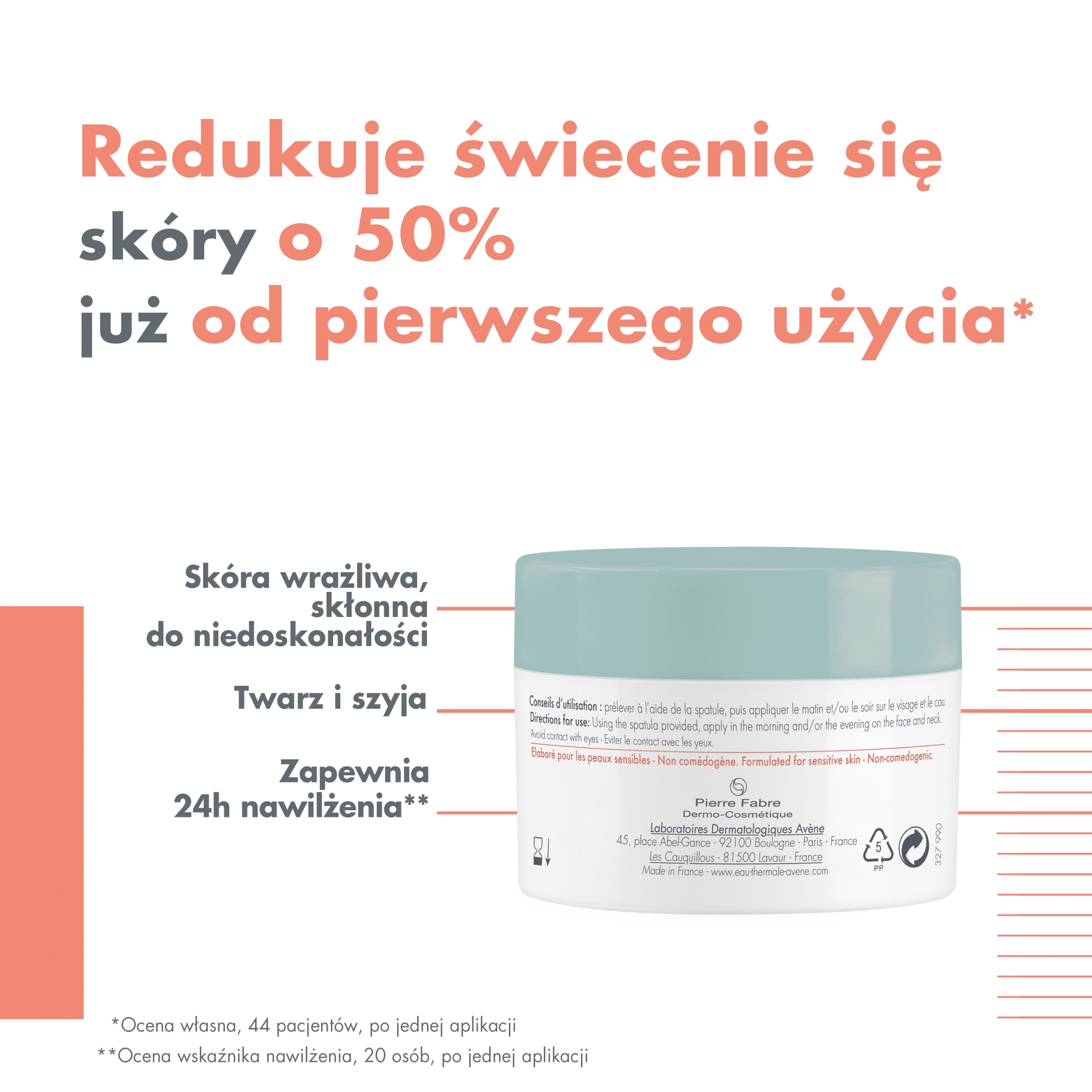 Avene Cleanance Aqua-Gel matujący skóra wrażliwa, 50 ml