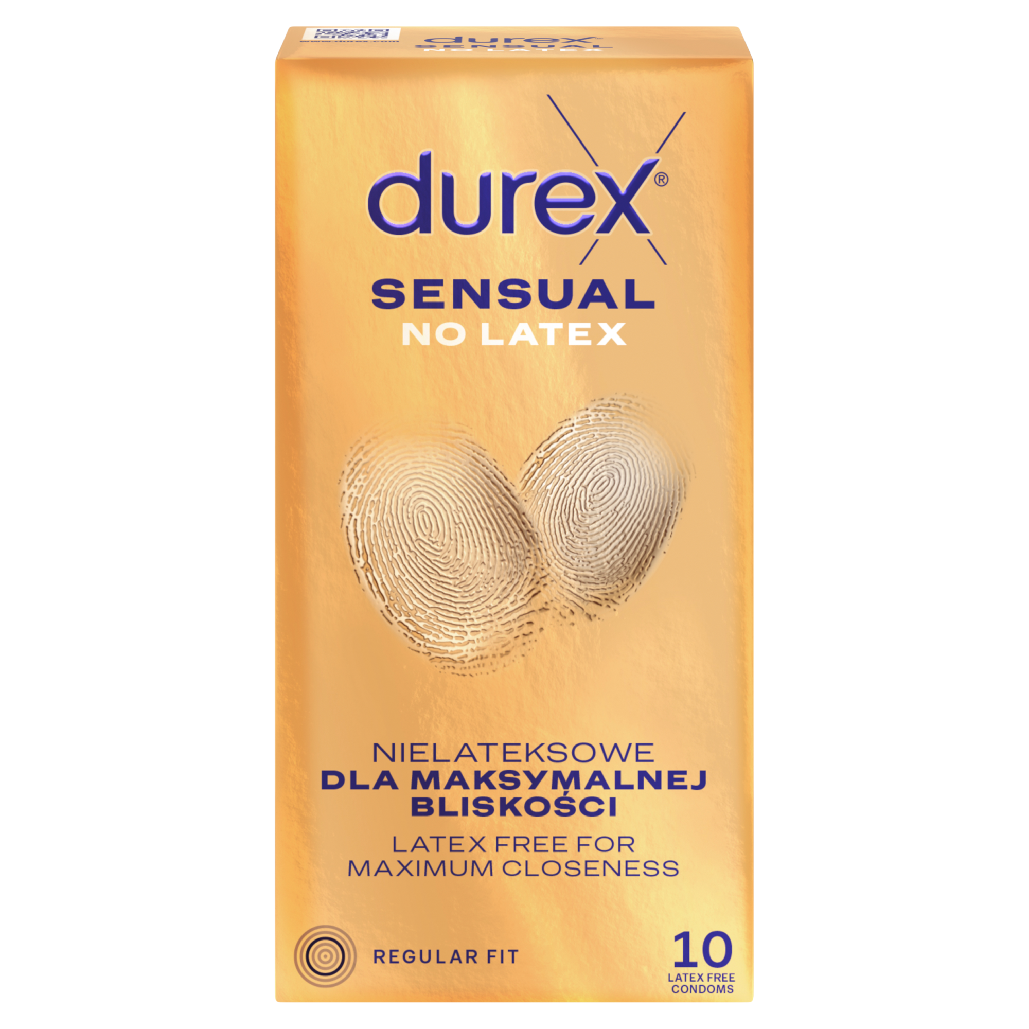 Durex Sensual No Latex, prezerwatywy 10 sztuk zdjęcie