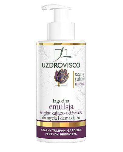 Uzdrovisco Czarny Tulipan Intense łagodna emulsja wygładzająco-odżywcza do mycia i demakijażu 150 ml zdjęcie