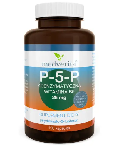 Medverita P-5-P 25 mg 120 kapsułek zdjęcie