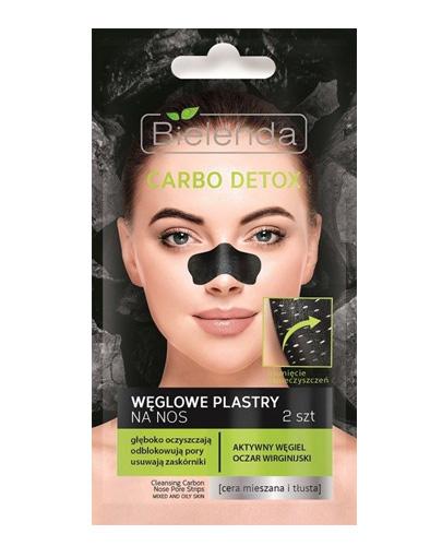 BIELENDA CARBO DETOX Plastry węglowe na nos, 2 sztuki zdjęcie