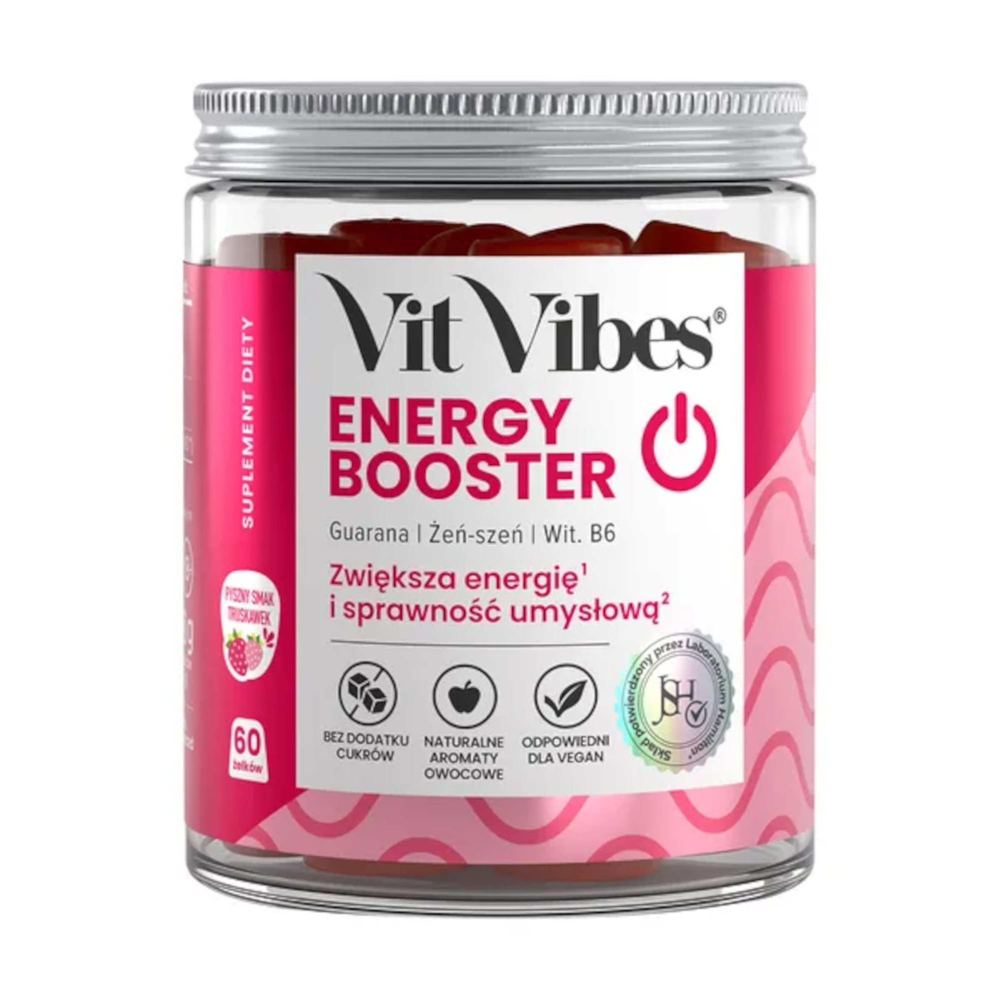 Vit Vibes Energy Booster, żelki, 60 sztuk zdjęcie