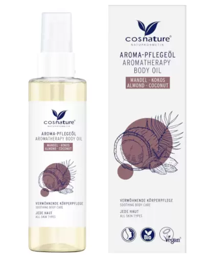 Cosnature Naturalny aromatyczny migdałowo-kokosowy olejek do pielęgnacji ciała 100 ml zdjęcie