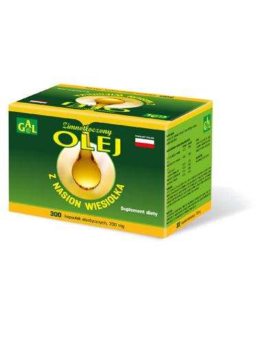 GAL Olej zimnotłoczony z nasion wiesiołka 300 kapsułek zdjęcie