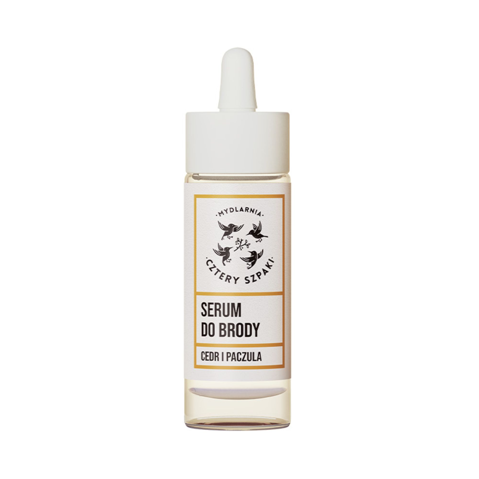 Mydlarnia Cztery Szpaki Serum do brody Cedr i Paczula, 30 ml zdjęcie