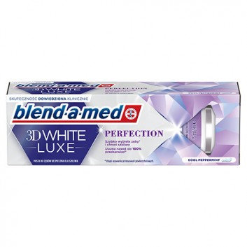 Blend-a-med 3D White Luxe Perfection Pasta do zębów, 75 ml