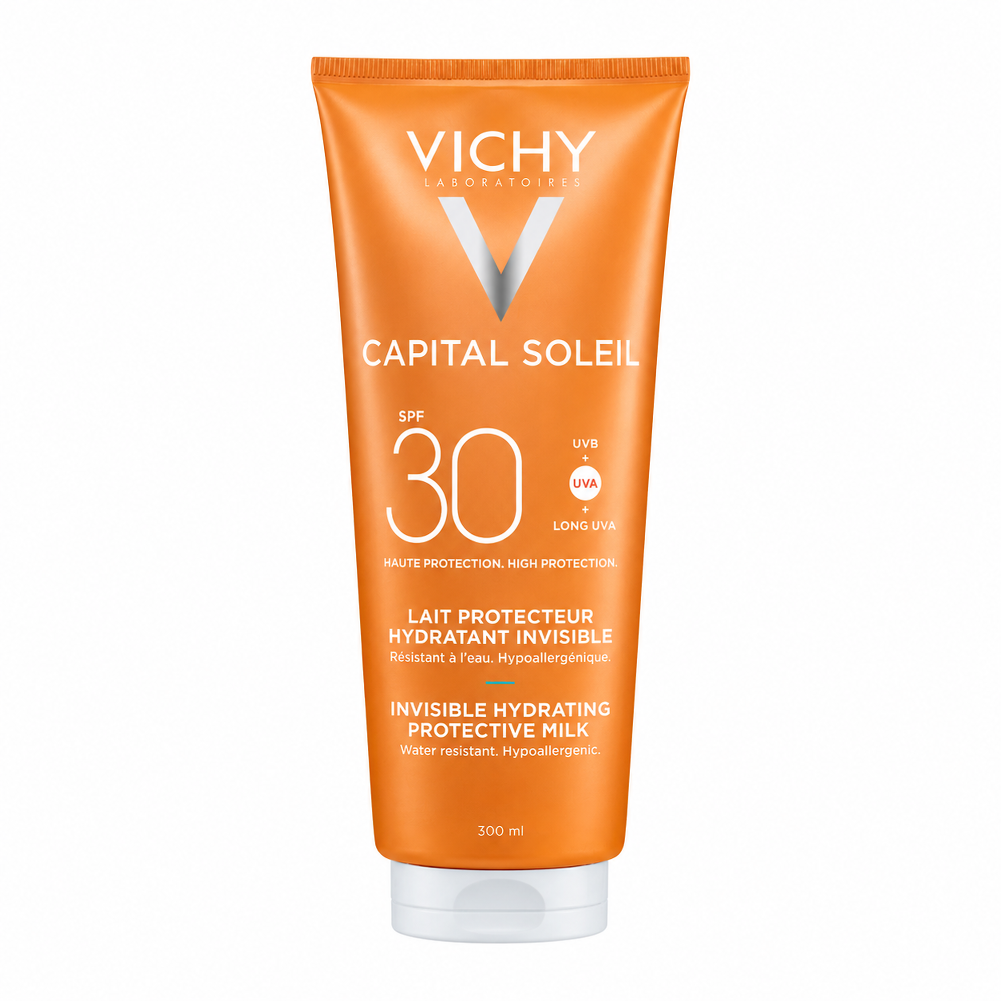 Vichy Capital Soleil Ochronne mleczko do twarzy i ciała SPF30+, 300 ml