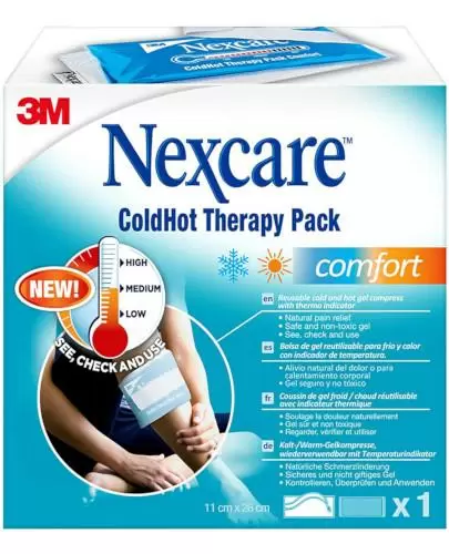 Nexcare Cold Hot Comfort Pack zimno-ciepły okład 11cm x 26cm 1 sztuka zdjęcie