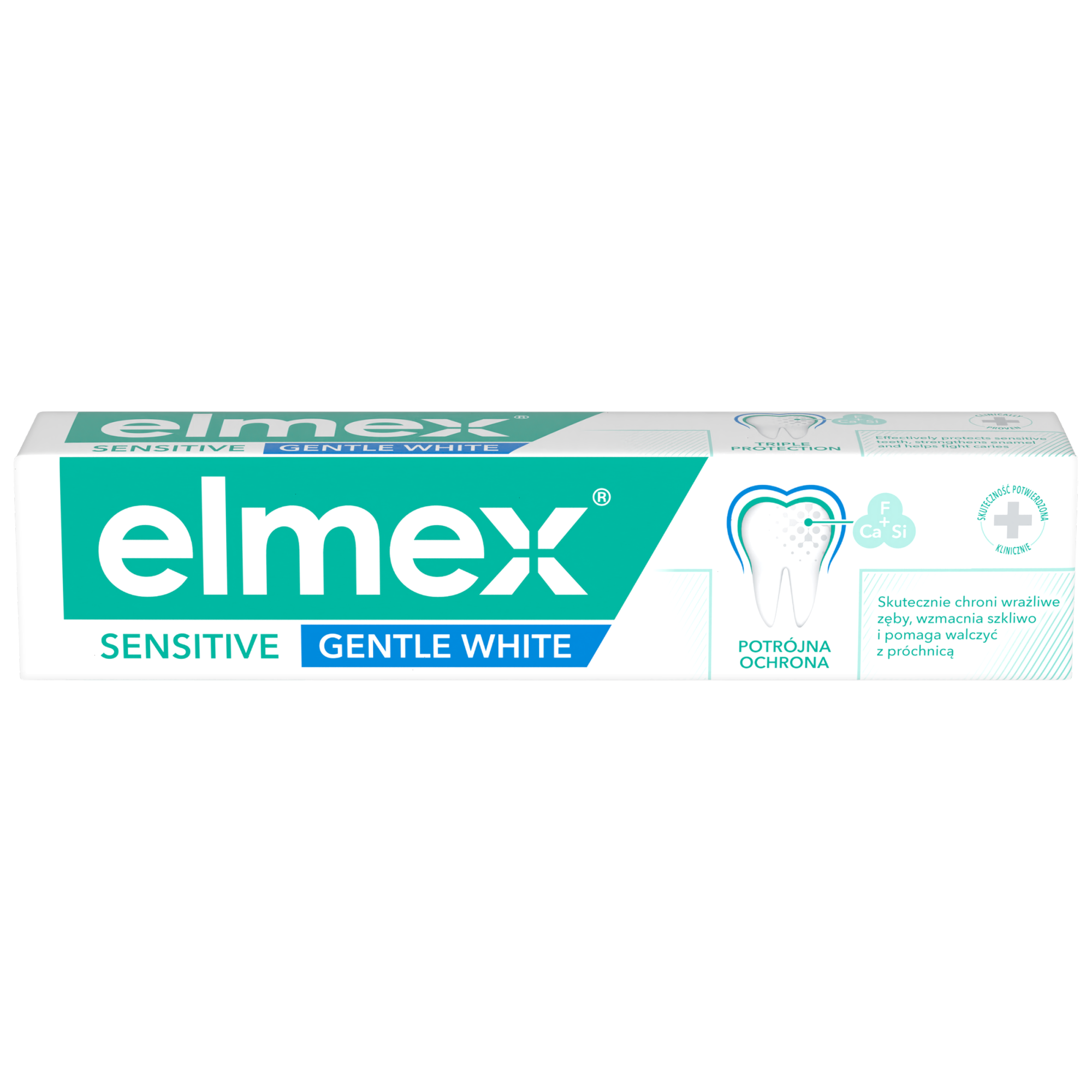 Elmex Sensitive Whitening z aminofluorkiem pasta do zębów 75 ml zdjęcie