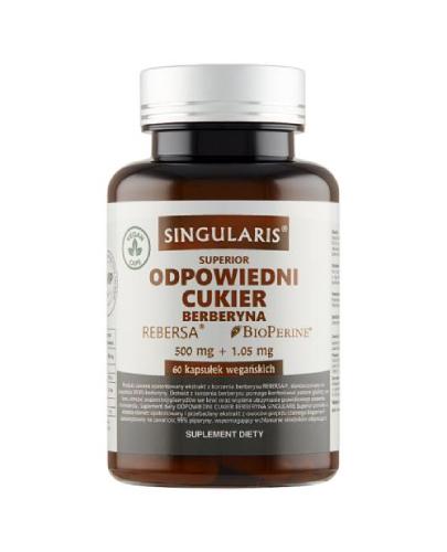 SINGULARIS Superior Odpowiedni cukier Berberyna, 60 kapsułek zdjęcie
