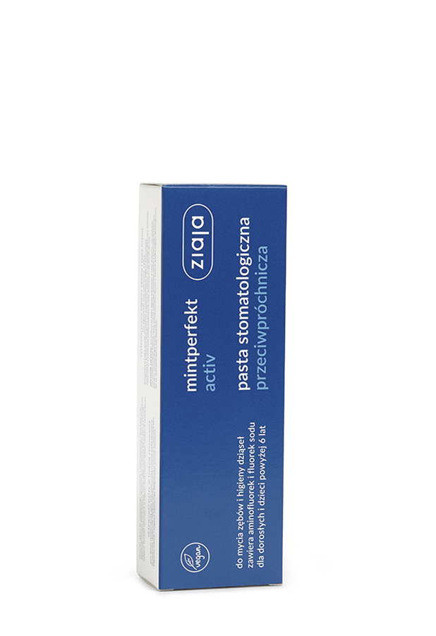 Ziaja MintPerfekt activ pasta stomatologiczna przeciwpróchnicza 75 ml zdjęcie