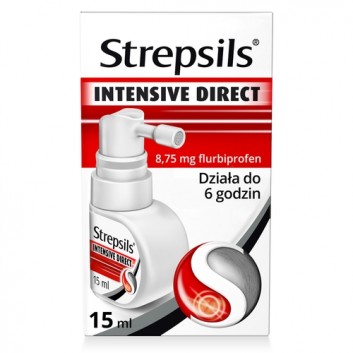 Strepsils Intensive Direct aerozol 15 ml 