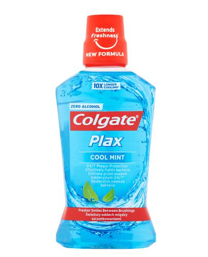 Colgate Plax Cool Mint Płyn do płukania jamy ustnej - 500 ml - cena, opinie, stosowanie  zdjęcie