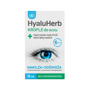 HyaluHerb Krople do oczu, 10 ml