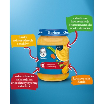 Nestlé Gerber Jarzynowa z cielęciną po 5 miesiącu 190 g