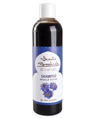 Beaute Marrakech Szampon z olejem z czarnuszki przeciwłupieżowy na problemy skórne 100% Naturalny - 250 ml  zdjęcie