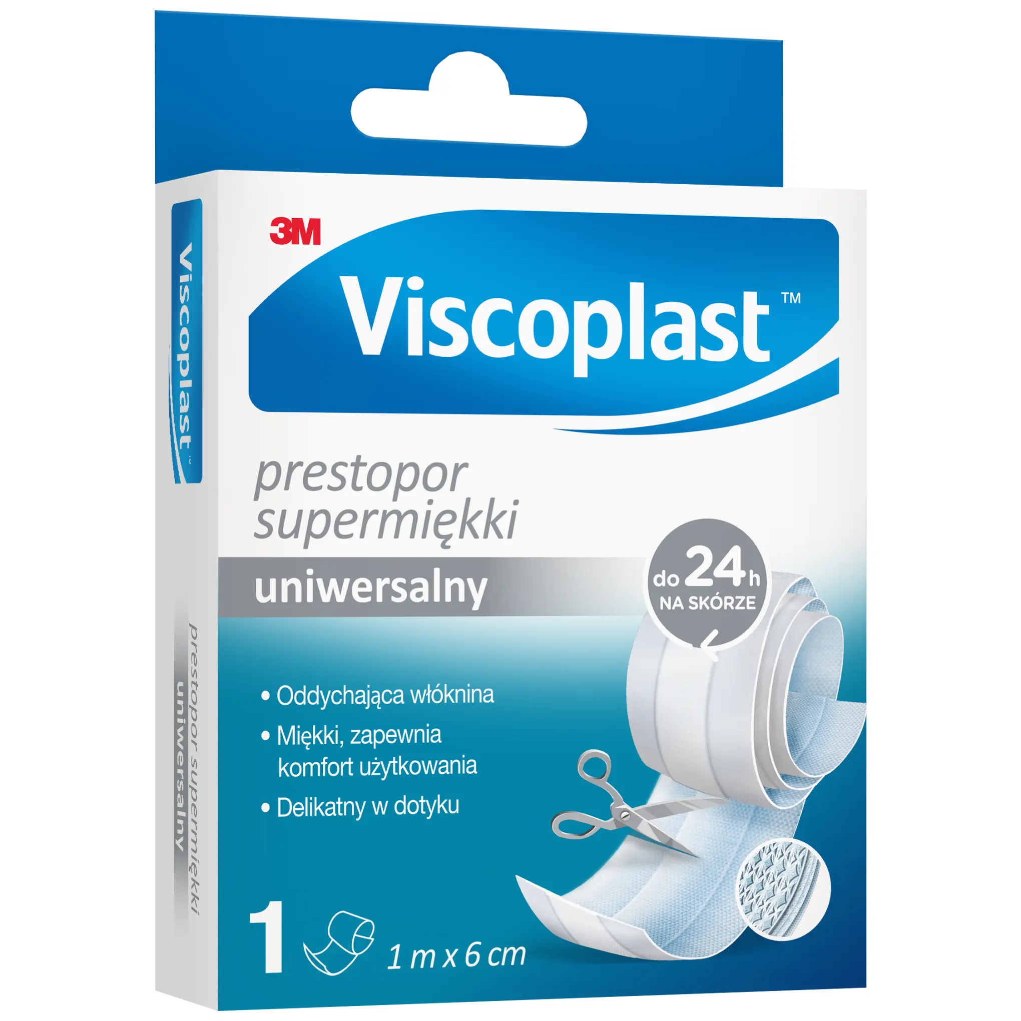 Viscoplast Prestopor supermiękki uniwersalny 1 m x 6 cm 1 sztuka