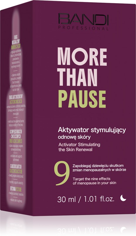 Bandi More Than Pause Aktywator (peeling) stymulujący odnowę skóry, 30 ml