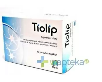 Tiolip 30 kapsułek zdjęcie