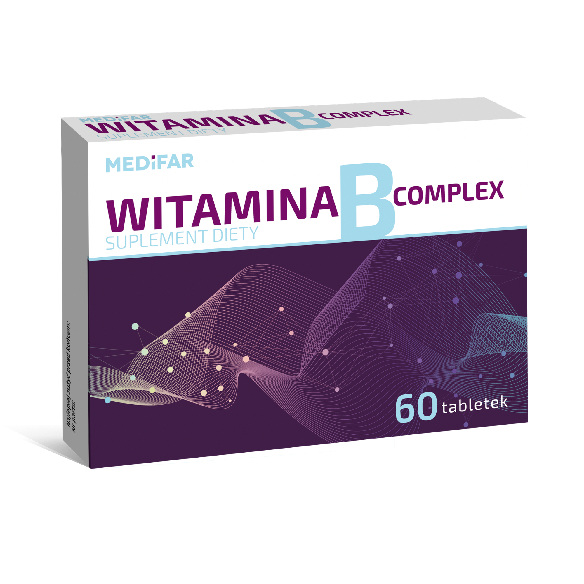 MediFar, B Complex, tabletki, 60 sztuk