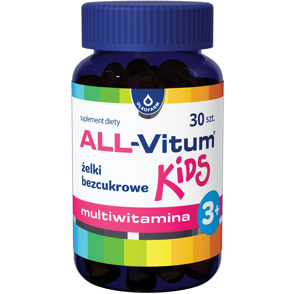 All-Vitum Kids, żelki bezcukrowe, 30 szt zdjęcie