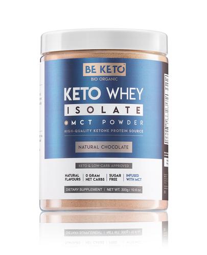 BeKeto KETO Whey Chocolate + MCT, 300 g, cena, opinie,wskazania zdjęcie