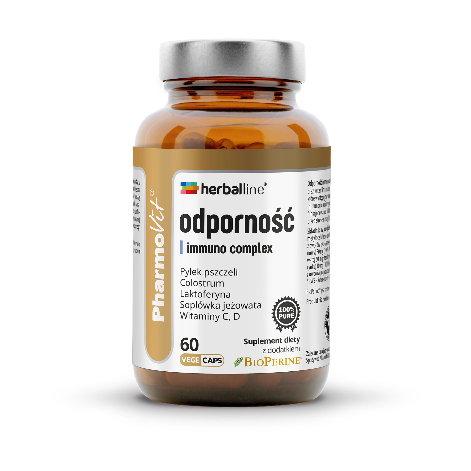 Pharmovit, Odporność immuno complex, kapsułki, 60 sztuk zdjęcie