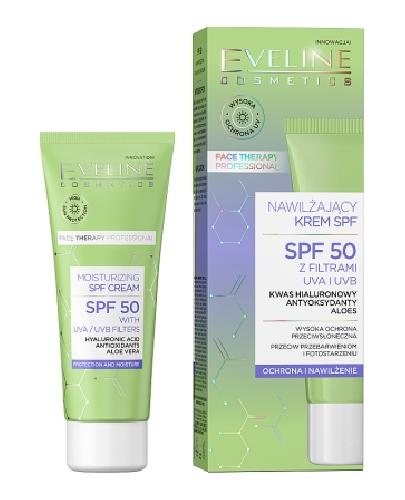 EVELINE COSMETICS Face Therapy Professional Nawilżający krem SPF 50, 30 ml zdjęcie