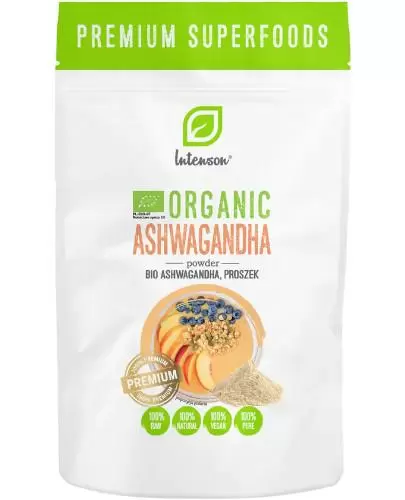 Intenson Bio Ashwagandha proszek 90 g zdjęcie