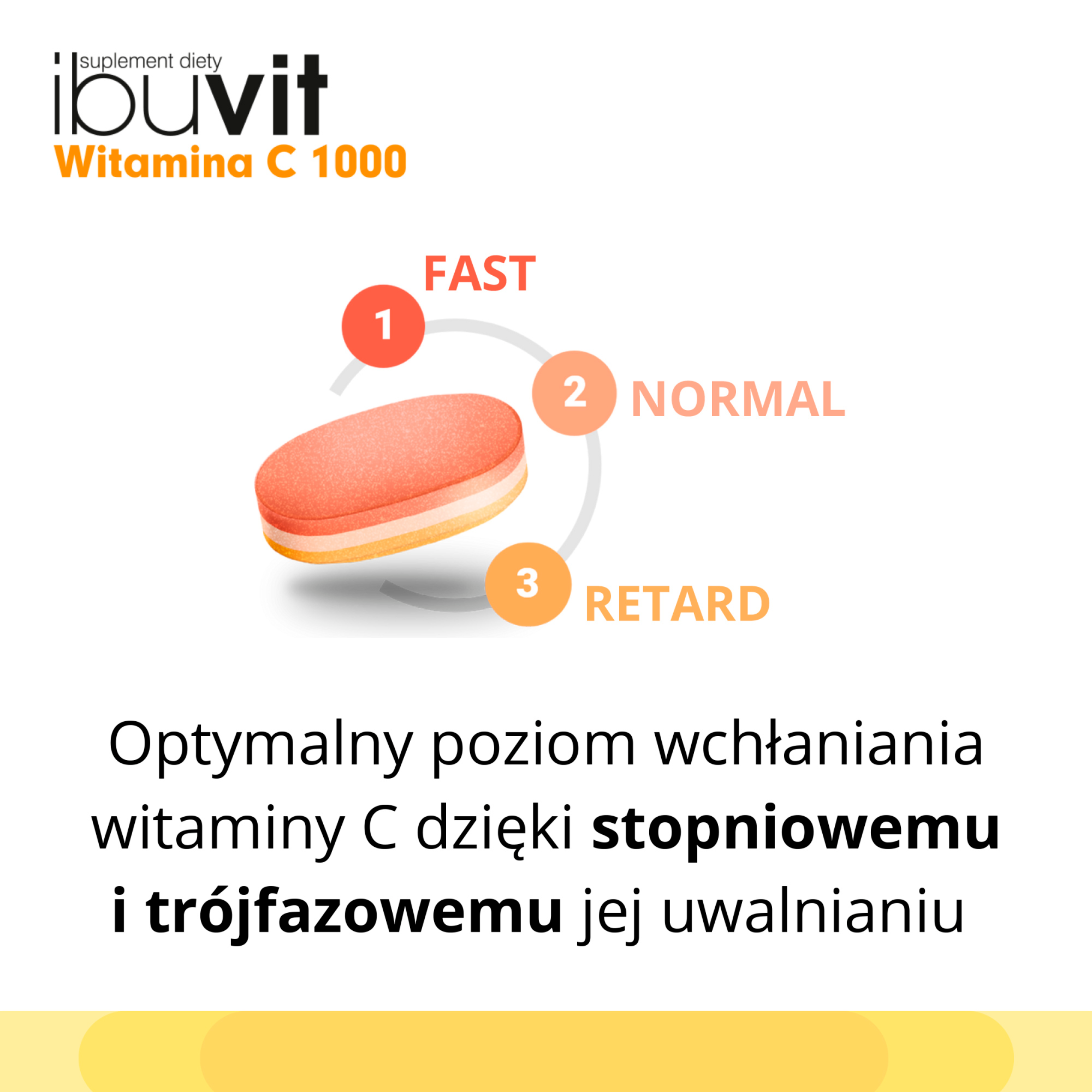 Ibuvit Witamina C 1000 30 tabletki