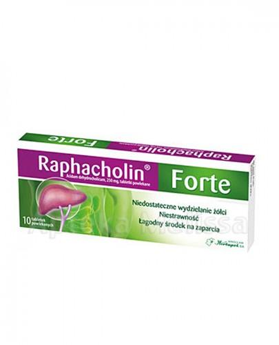 Raphacholin Forte 10 tabletek zdjęcie