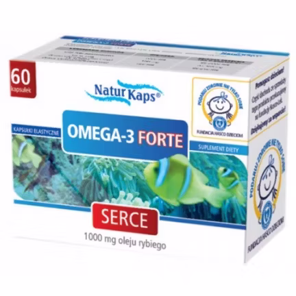 Naturkaps Omega-3 Forte 60 kapsułek zdjęcie