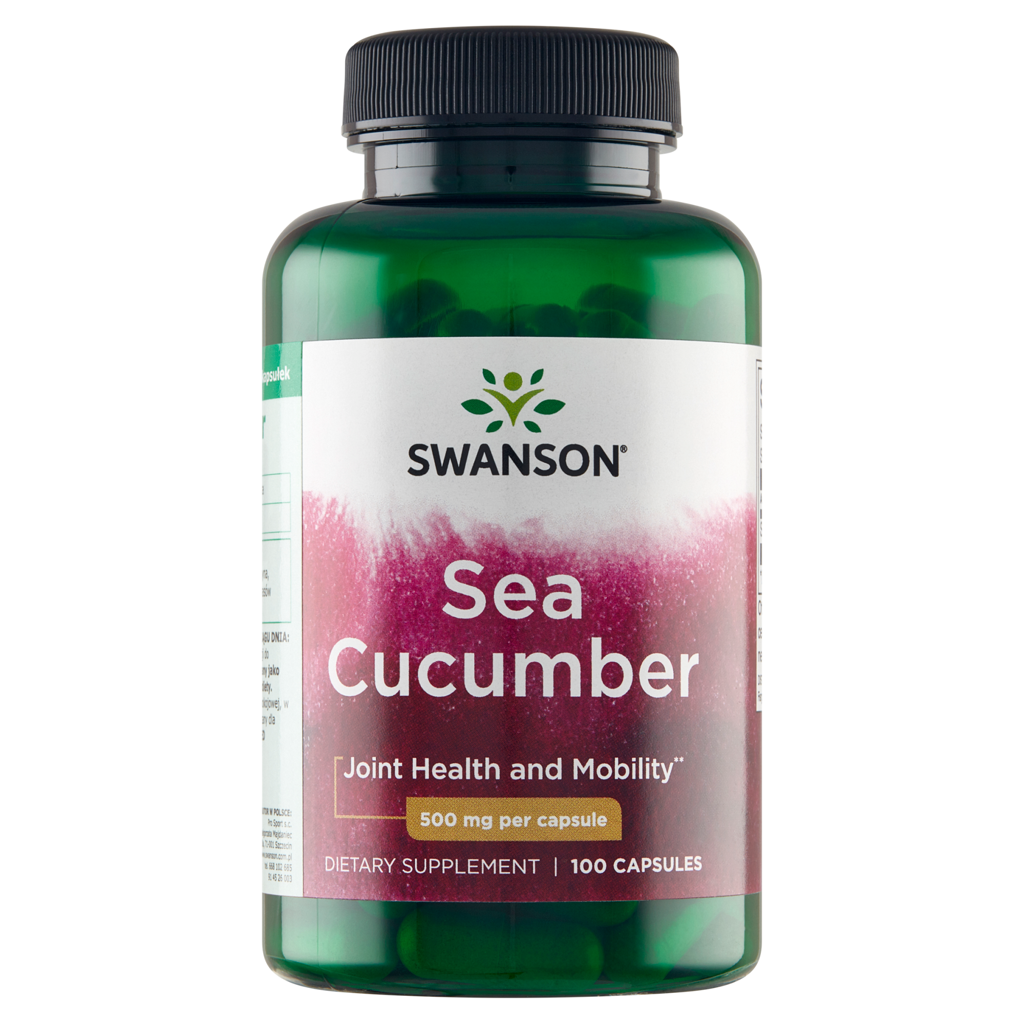 SWANSON Sea Cucumber - 100 kaps. zdjęcie