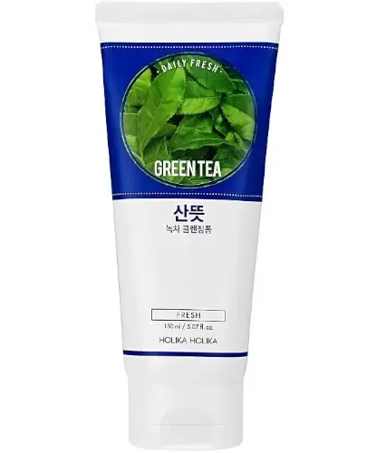 Holika Holika Daily Fresh Green Tea oczyszczająca pianka z zieloną herbatą 150 ml zdjęcie